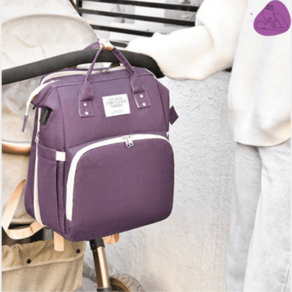 Sac à langer lit portatif | Lit de voyage BabyNappy™ - bébé et maman heureuse