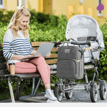 Sac à langer lit portatif | Lit de voyage BabyNappy™ - bébé et maman heureuse