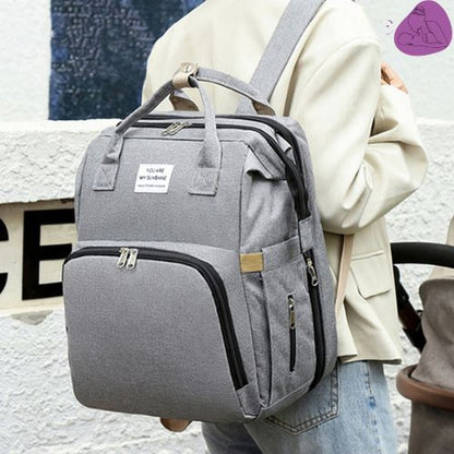 Sac à langer lit portatif | Lit de voyage BabyNappy™ - bébé et maman heureuse